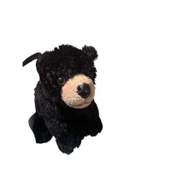 Jaag Plush Black Bear Mini Purse Vintage Little Girls - Picture 6 of 8